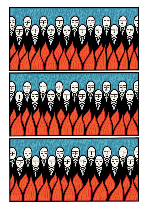 turning the heat up. comic page