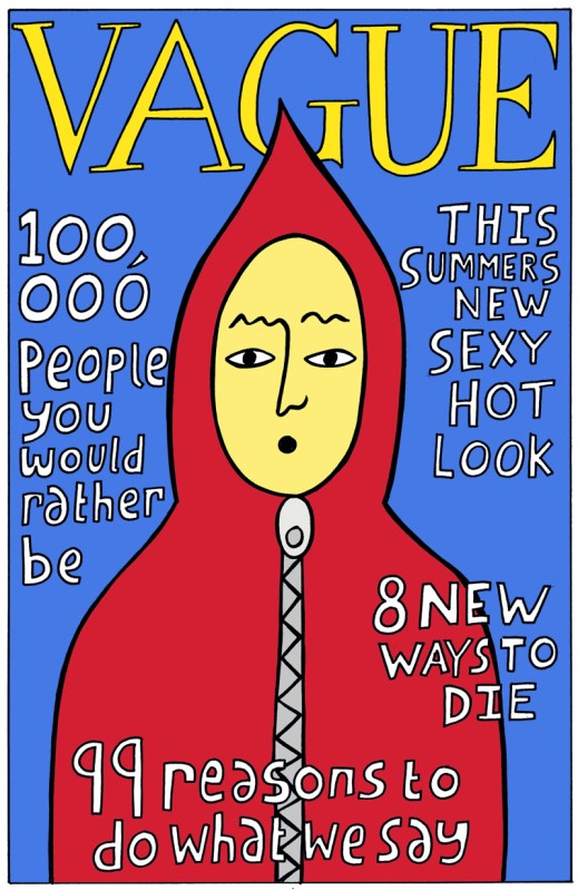 vague magazine cover