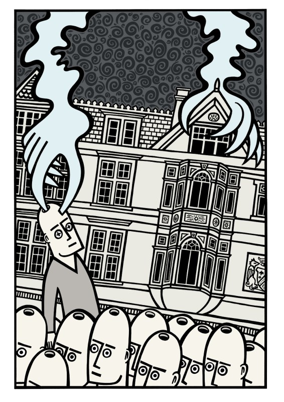 they came from a dying planet. comic