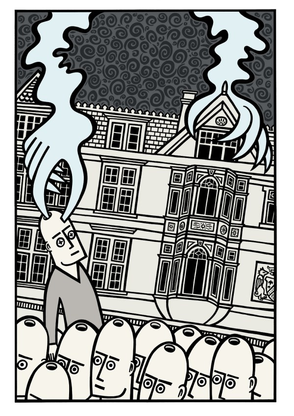 they came from a dying planet. comic