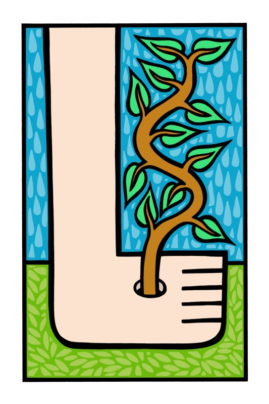 the nature of time. illustration