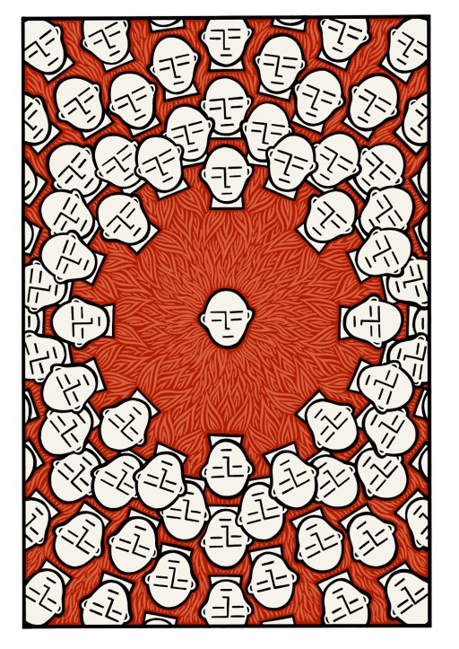the big bang. illustration
