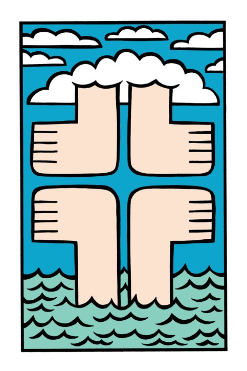 ups 'n' downs illustration