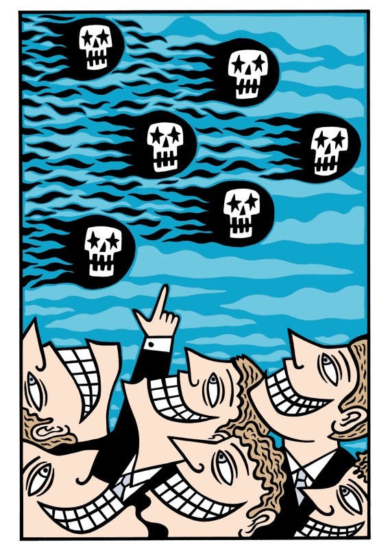 things are looking up again. comic