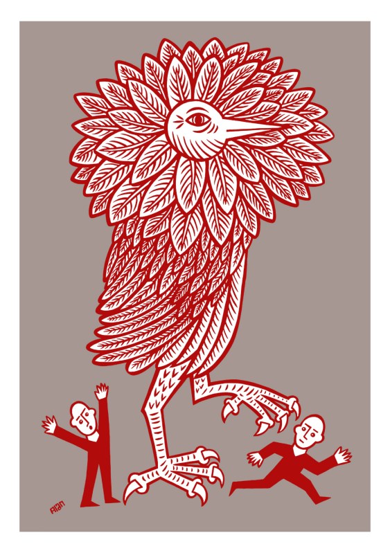 feeling a little ruff. drawing