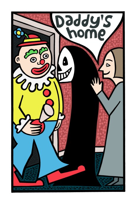 daddys home illustration