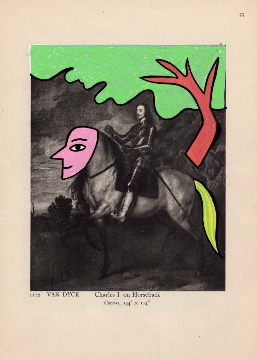 charles I on horseback by van-dyck